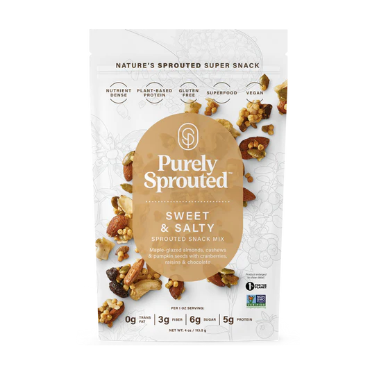 Sweet & Salty Sprouted Snack Mix