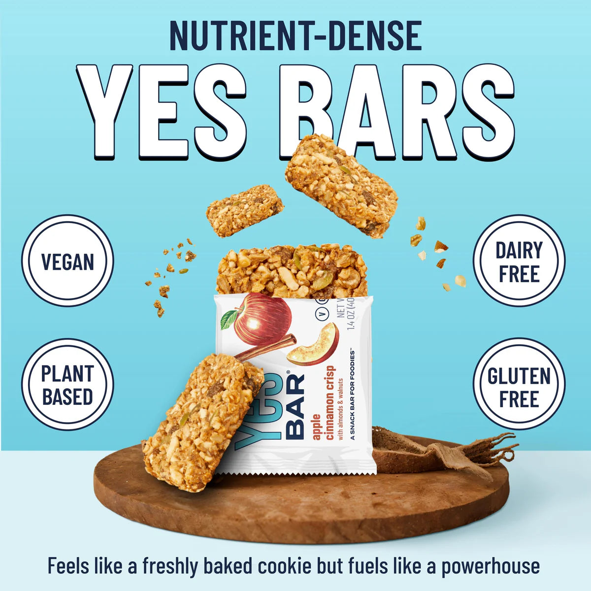 Apple Cinnamon Crisp Snack Bar