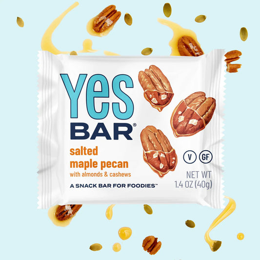 Salted Maple Pecan Snack Bar