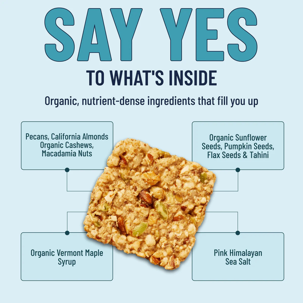 Salted Maple Pecan Snack Bar
