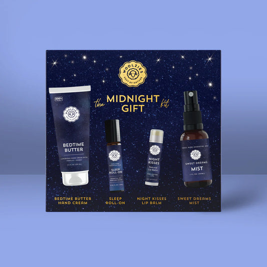 The Midnight Gift Kit – 4 Piece Holiday Sleep Set