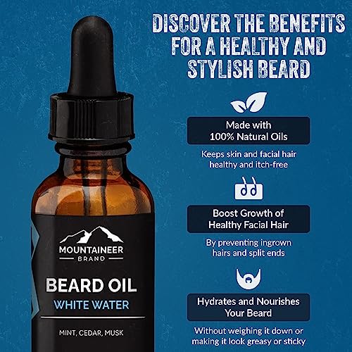 Natural Beard Oil - White Water