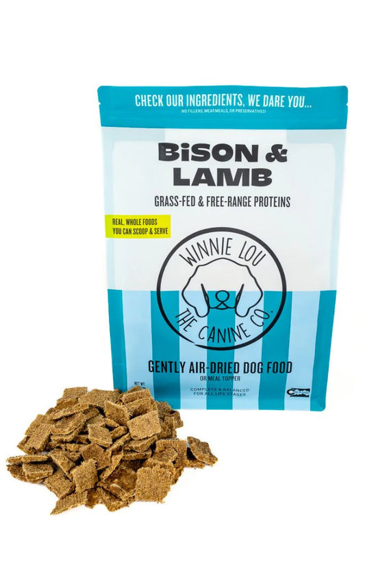 Bison & Lamb Air-Dried Dog Food