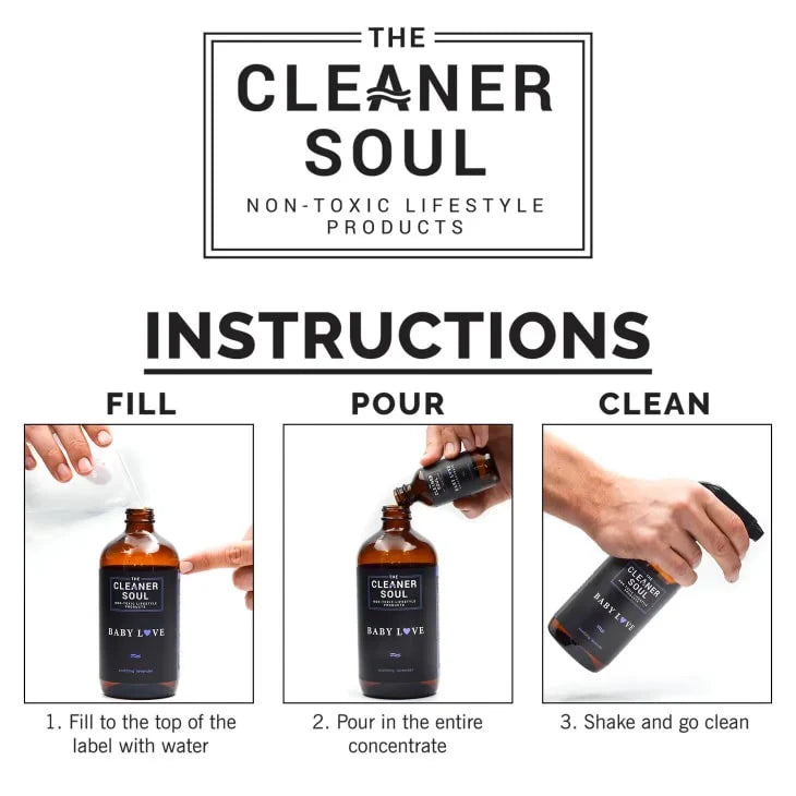 All-Purpose Non-Toxic Cleaner - Sandalwood Serenity - Bottle & Refill