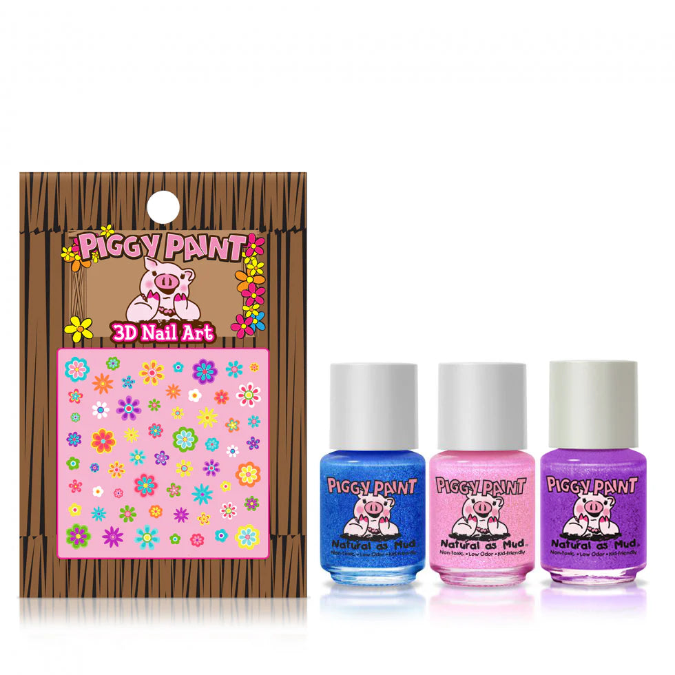 Shimmer & Sparkle Gift Set - Kids Non-toxic Nail Polish