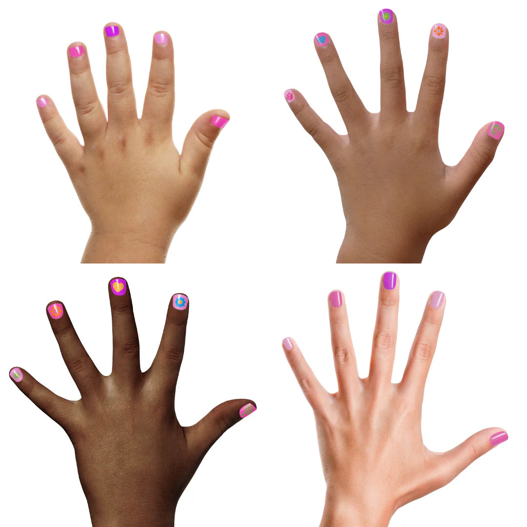 Rainbow Party Gift Set - Kids Non-toxic Nail Polish