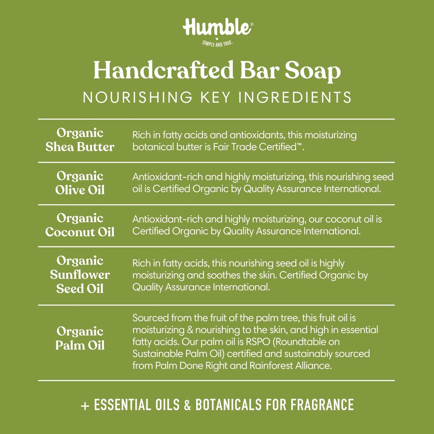 Lemongrass Sage Moisturizing Bar Soap