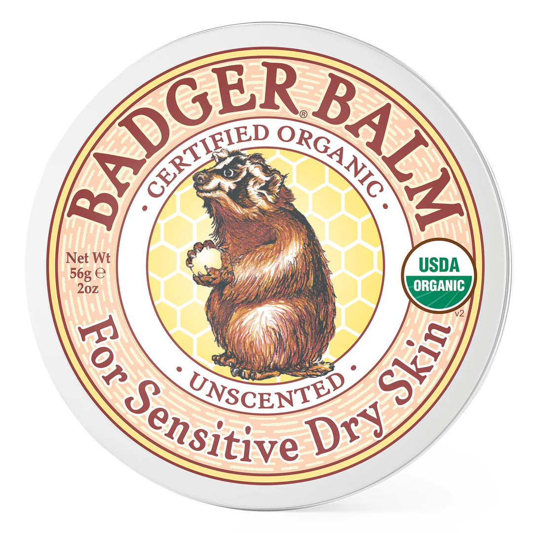 Badger Balm Unscented - For Sensitive Dry Skin