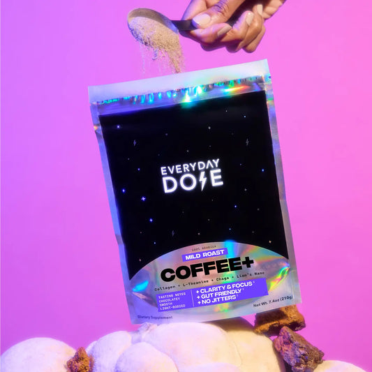 Mushroom Coffee+ Mild Roast - Focus, Energy, Immunity, Gut Health