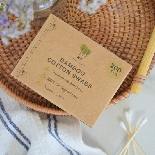 Bamboo Cotton Swabs