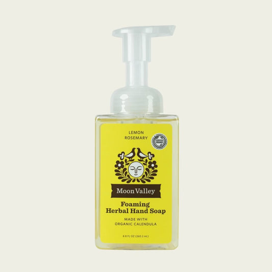 Lemon Rosemary Foaming Herbal Hand Soap