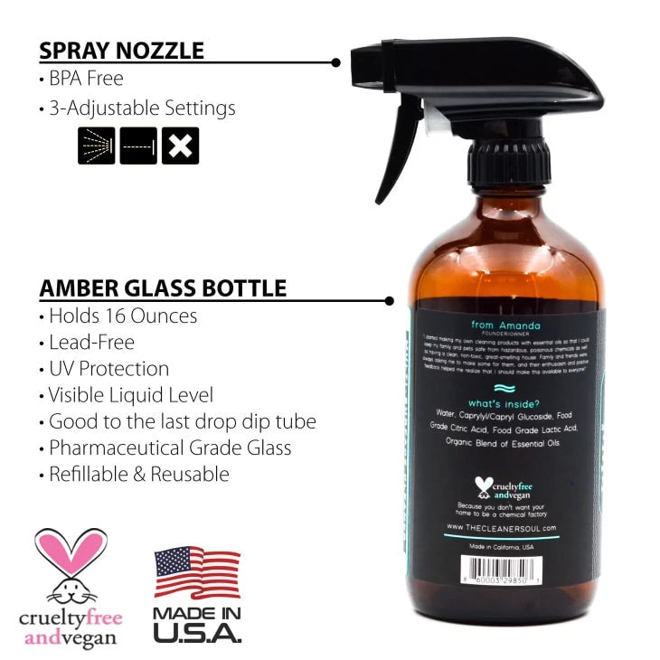 All-Purpose Non-Toxic Cleaner - Lavender Love - Bottle & Refill