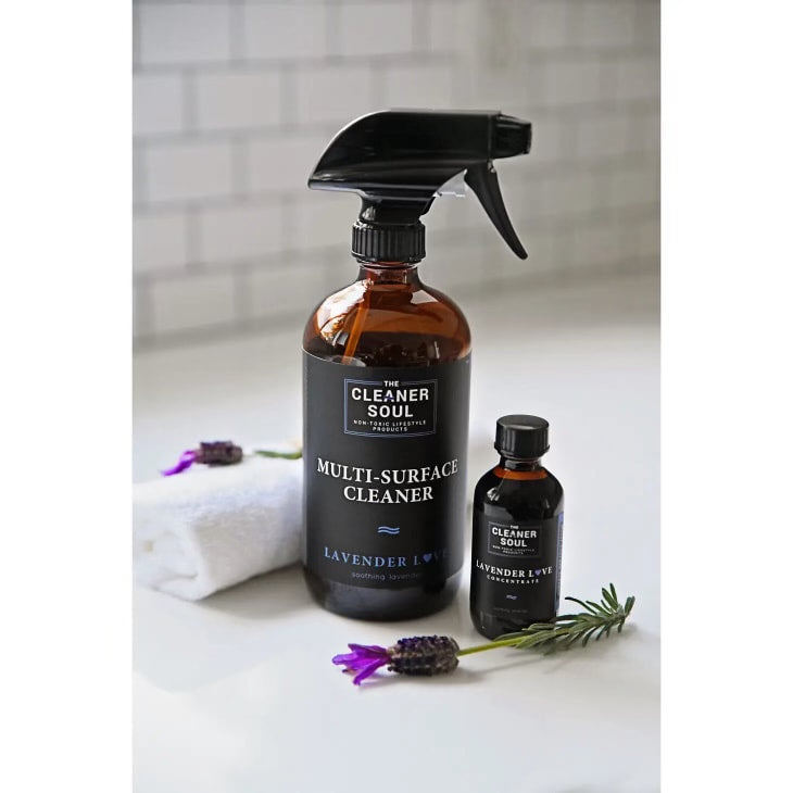 All-Purpose Non-Toxic Cleaner - Lavender Love - Bottle & Refill