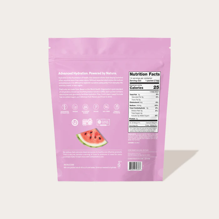 Watermelon Hydrating Electrolyte Mix