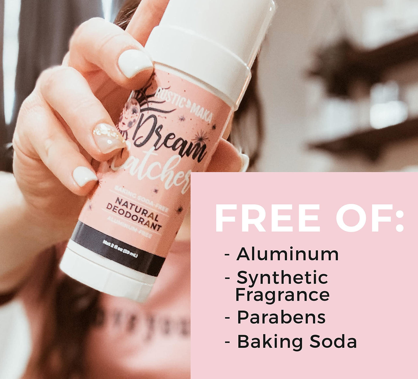 Dream Catcher Natural Deodorant - Baking Soda-Free