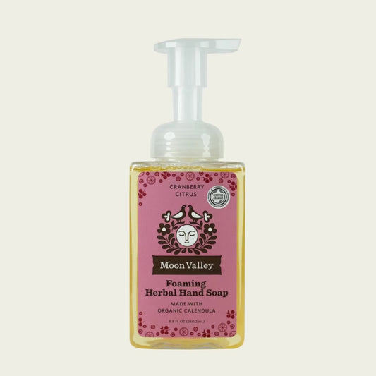 Seasonal Cranberry Citrus Foaming Herbal Hand Soap